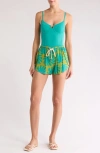 Solid & Striped Mitchel Shorts In Green