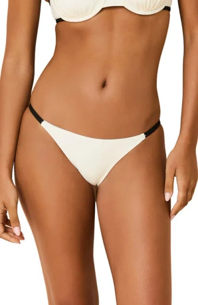 Solid & Striped Morgan Bikini Bottoms In White