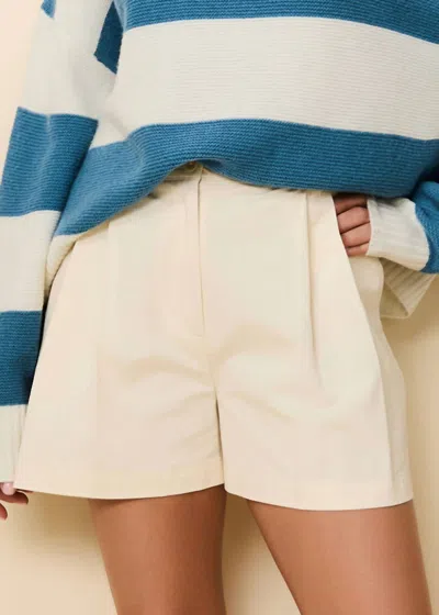 Solid & Striped Oceane Short In Ecru