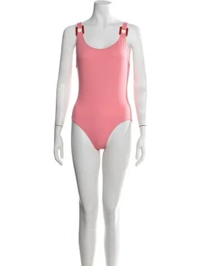 Pre-owned Solid & Striped One-piece W/ Tags In Pink