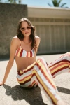 Solid & Striped Rachel Bikini Top In Multi