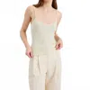 Solid & Striped Selena Tank In Ecru In White
