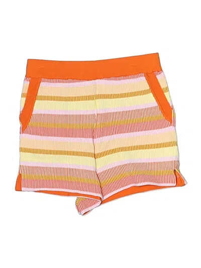 Pre-owned Solid & Striped Shorts In Orange