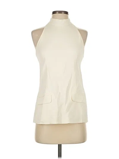 SOLID & STRIPED SLEEVELESS BLOUSE