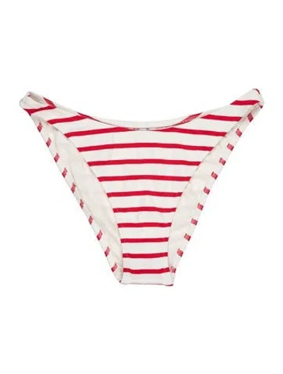 Pre-owned Solid & Striped Striped Bottoms In White