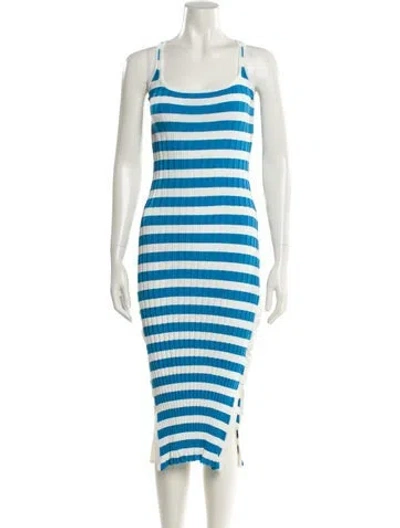 Pre-owned Solid & Striped Striped Knee-length Dress W/ Tags In Multi