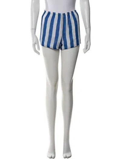 Pre-owned Solid & Striped Striped Mini Shorts In Multicolor