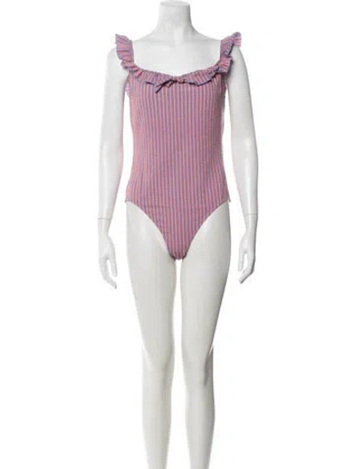 Pre-owned Solid & Striped Striped One-piece In Multicolor