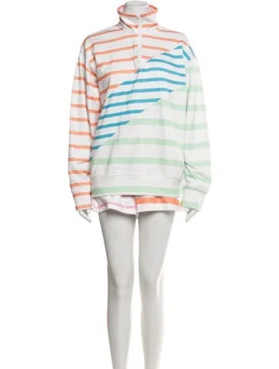 Pre-owned Solid & Striped Striped Short Set In Multi