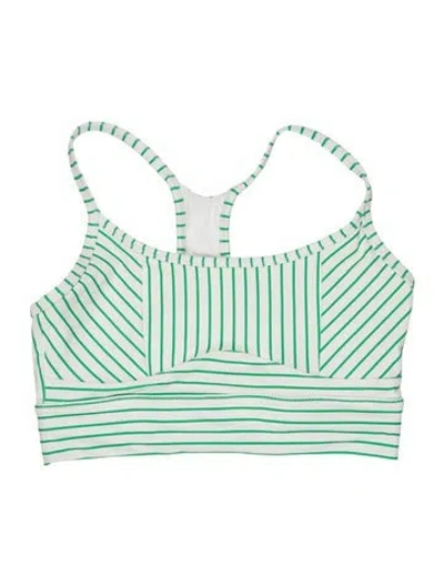 Pre-owned Solid & Striped Striped Top In Blue