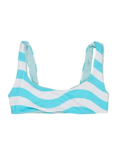 Pre-owned Solid & Striped Striped Top In Blue
