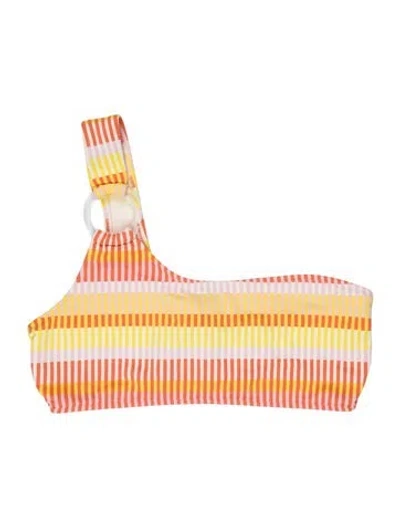 Pre-owned Solid & Striped Striped Top W/ Tags In Pink