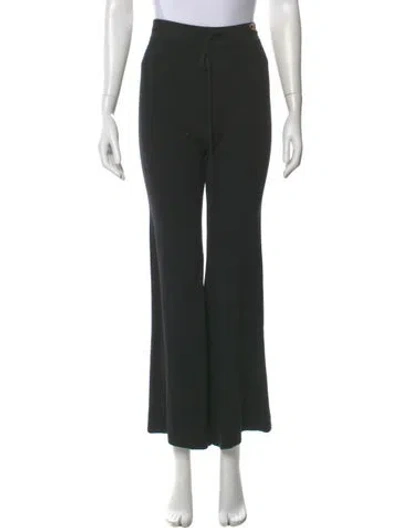 Pre-owned Solid & Striped Sweatpants In Black