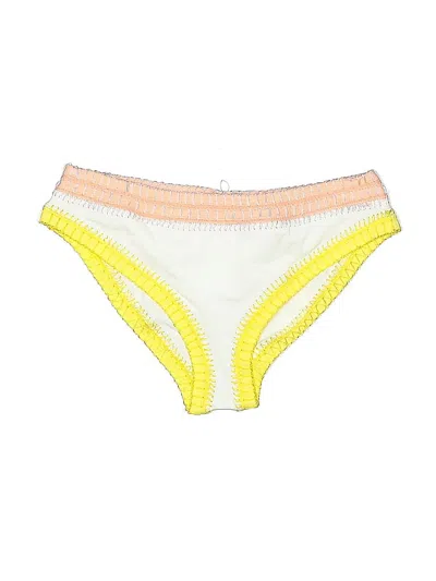 Solid & Striped Swimsuit Bottoms In Multi