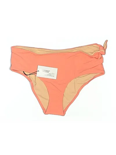 Solid & Striped Swimsuit Bottoms In Orange