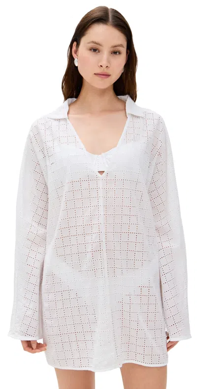 Solid & Striped The Alba Tunic Optic White
