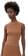 Solid & Striped The Amara Top Camel In Neutral