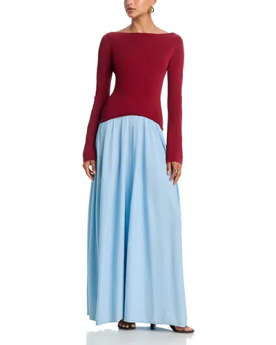 Solid & Striped The Ambrio Maxi Dress In Multi