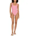 Solid & Striped The Annemarie One-piece In Pink