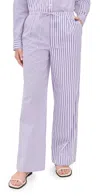 Solid & Striped The Ashling Pants Ultra Violet In Purple