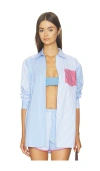 Solid & Striped The Avril Button Down In Multi