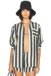 Solid & Striped The Avril Button Down Shirt In Multi