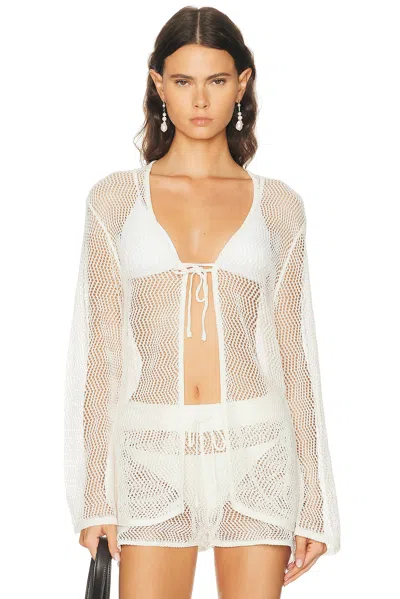 Solid & Striped The Ayala Tunic Top In White