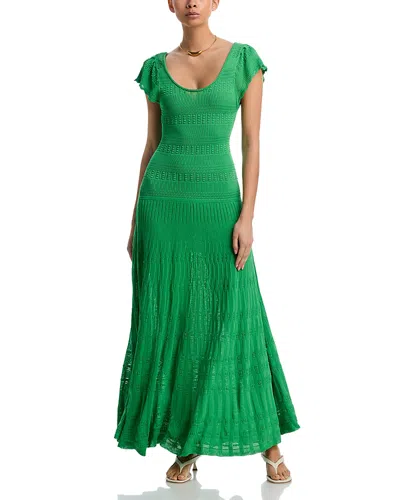 Solid & Striped The Belle Dress In Green