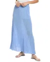 Solid & Striped Bridget Maxi Skirt In Blue