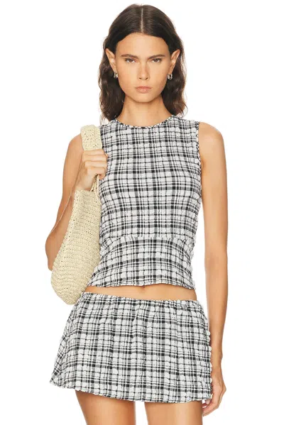 Solid & Striped The Brinley Top In Animal Print