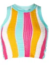 Solid & Striped The Carson Multi-stripe Top In Multicolour