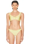 Solid & Striped The Cassidy Top In Yellow