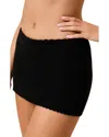 Solid & Striped The Celeste Cover-up Skirt In Black