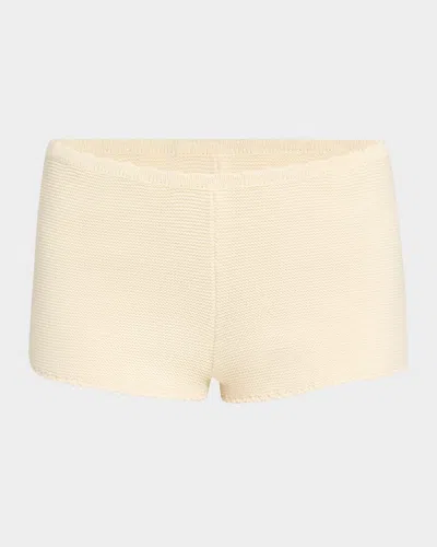 Solid & Striped The Celeste Knit Micro Shorts