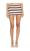 Solid & Striped The Celeste Skort In Multi