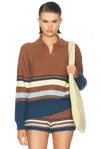 Solid & Striped The Cleo Pullover In Brown