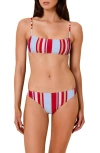 Solid & Striped The Daniela Bikini Top In Multi