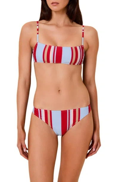 Solid & Striped The Daniela Bikini Top In Multi