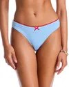 Solid & Striped The Daphne Bikini Bottom In Blue