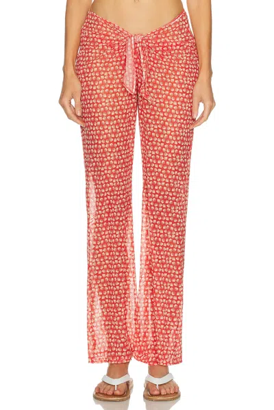 Solid & Striped The Dolly Pant In Red
