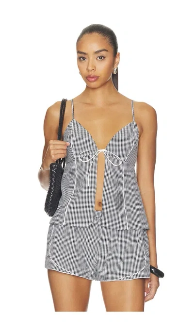 Solid & Striped The Eleni Top In Black
