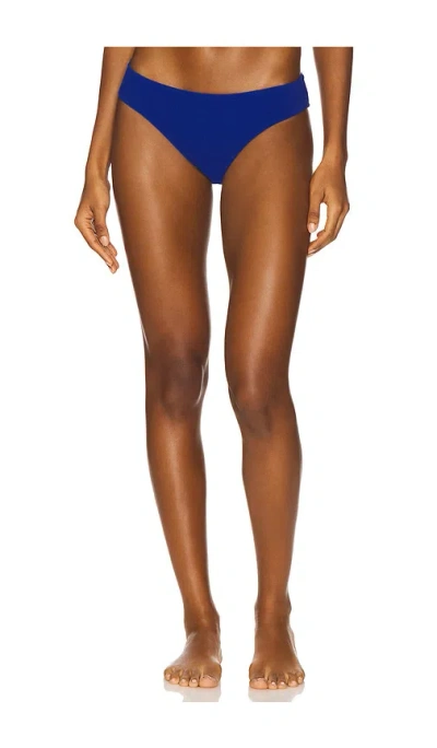 Solid & Striped The Eva Bikini Bottom In Blue