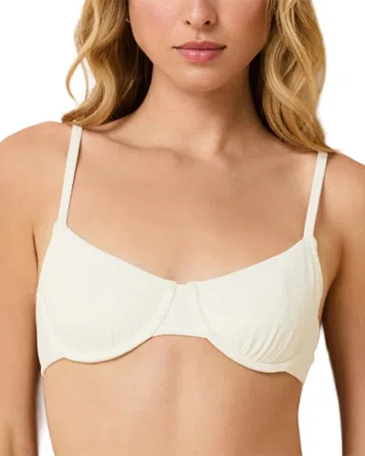 Solid & Striped The Eva Top In Neutral