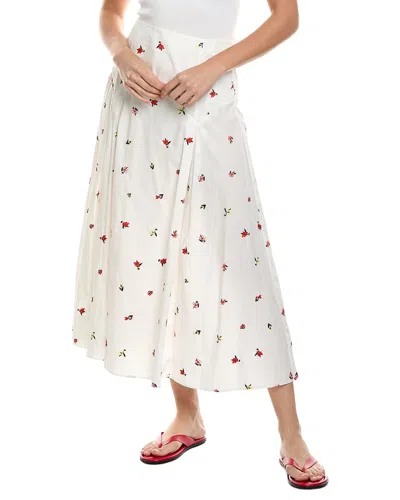 Solid & Striped The Gael Skirt In Brule