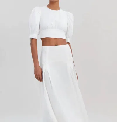 Solid & Striped The Gael Top In Optic White