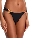Solid & Striped The Gaia Bikini Bottom In Black