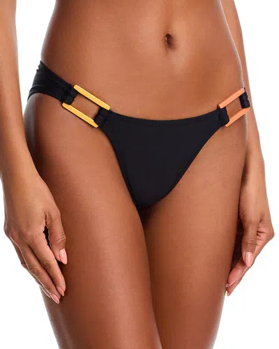 Solid & Striped The Gaia Bikini Bottom In Black