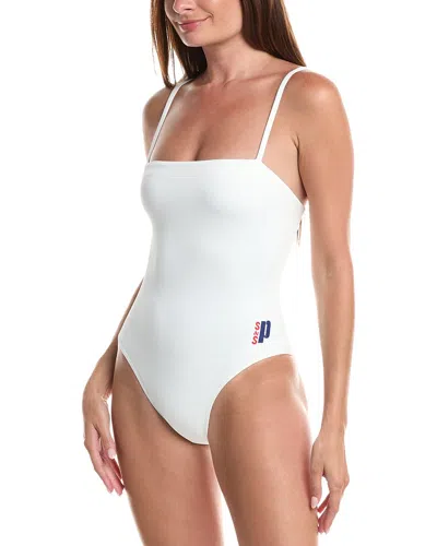 Solid & Striped The Gemma One-piece In Yellow