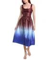 Solid & Striped The Gianna Midi Dress In Purple