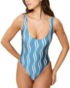 Solid & Striped The Hailey One-piece In Blue